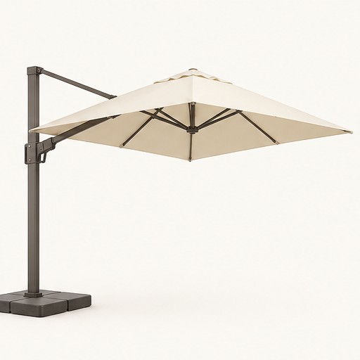 The Riviera patio umbrella illustration in Sand